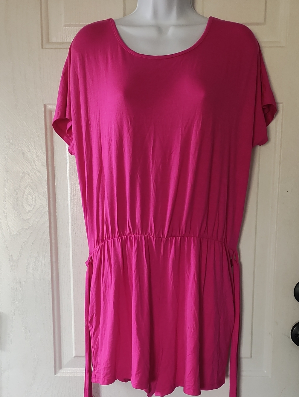 HEIMISH USA Bright Fuchsia Scoop Neck Top